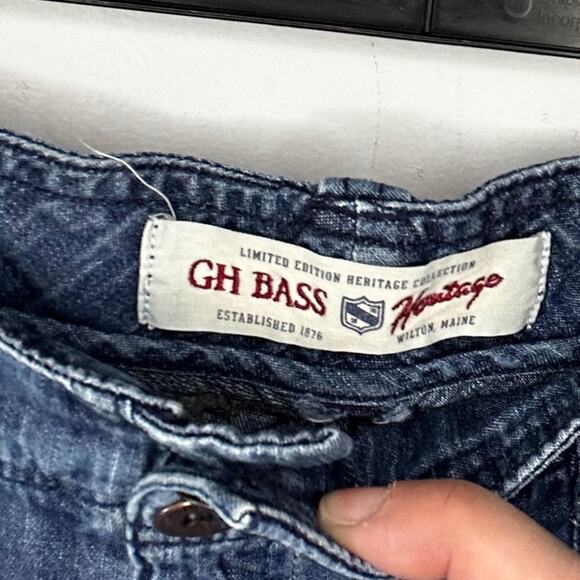 Vintage GH Bass Limited Edition Heritage Wide Leg Womens 14 Crop Pants - Picture 3 of 5